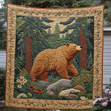 Cave Sentinel Quilted Blanket Cool Throw Blanket Frog Gifts For Her - Marykun