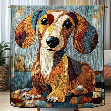 Cute Canine Quilted Blanket Cute Bedroom Ideas Christmas Gifts For Dachshund Lovers - Marykun