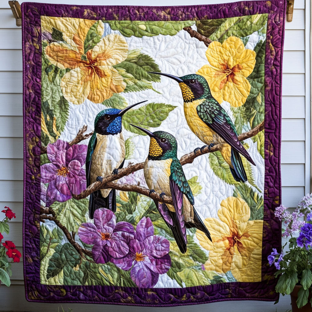 Echo Flight Quilted Blanket Cool Throw Blanket Best Dragonfly Lover Gifts For Her - Marykun
