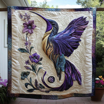 Emerald Flutter Quilted Blanket Christmas Throw Blanket Christmas Presents For Elephant Lovers - Marykun