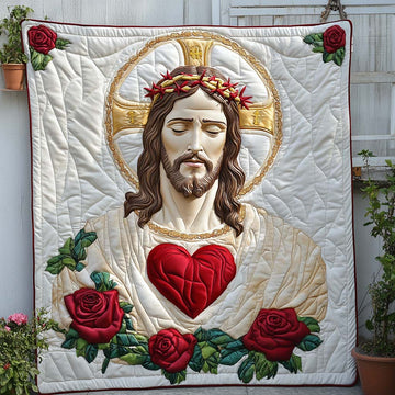 Faith Over Fear Quilted Blanket Christmas Holiday Christian Christmas Presents - Marykun