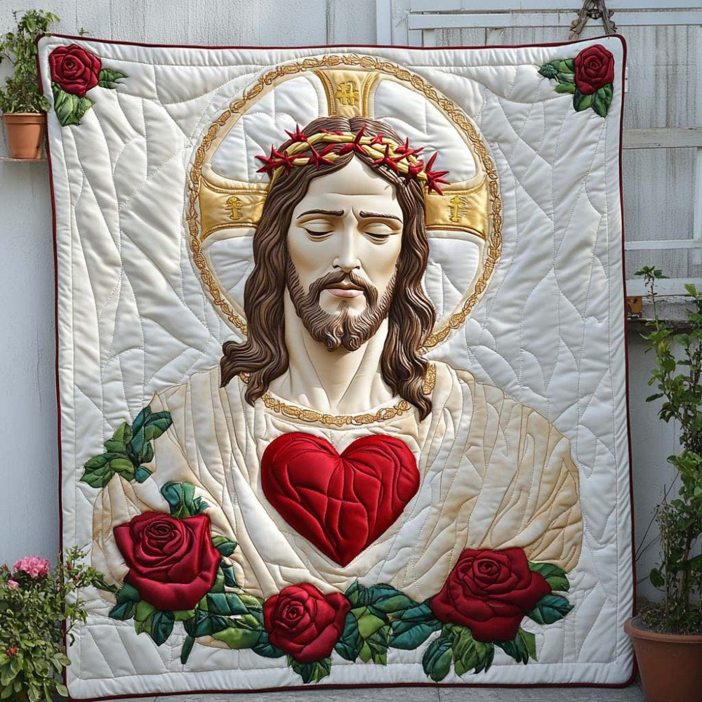 Faith Over Fear Quilted Blanket Christmas Holiday Christian Christmas Presents - Marykun