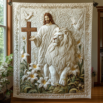Faithful Guardian Quilted Blanket Cute Bedroom Ideas Good Christian Gifts - Marykun