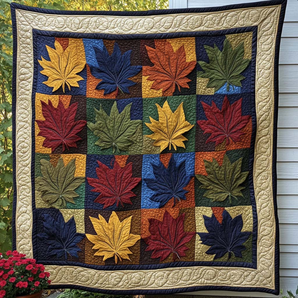 Fall Whisper Trail Quilted Blanket Autumn Blanket Throws Christmas Giving Ideas For Families - Marykun