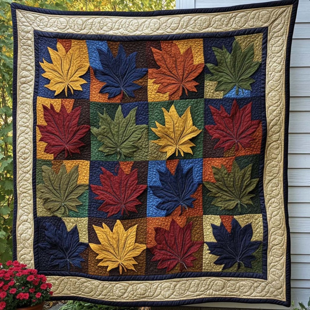 Fall Whisper Trail Quilted Blanket Autumn Blanket Throws Christmas Giving Ideas For Families - Marykun