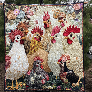Fancy Feathers Quilted Blanket Christmas Room Decor Unique Patriotic Gifts - Marykun