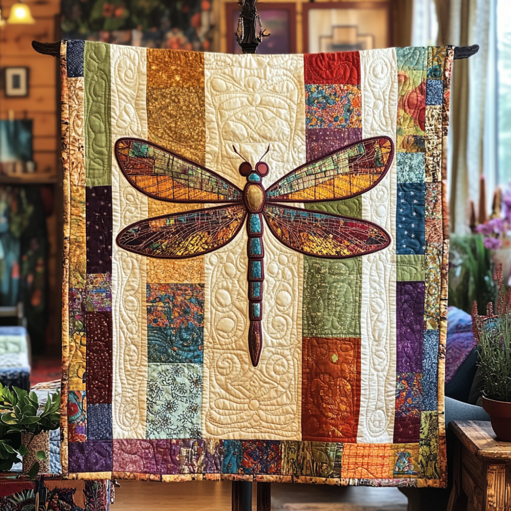 Flight of Grace Quilted Blanket Xmas Holiday Butterfly Gift Ideas For Her - Marykun