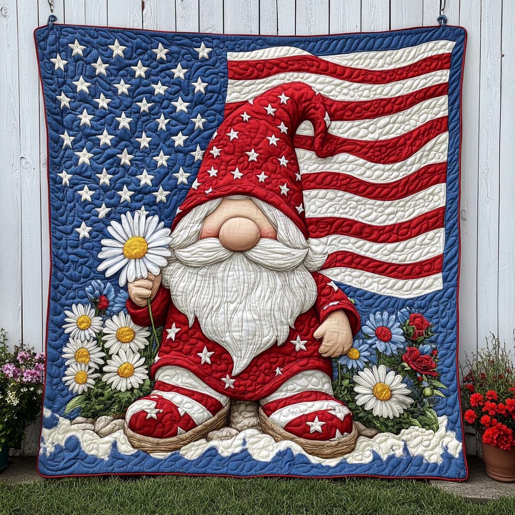 Flower Flag Friend Quilted Blanket Nice Throw Blanket Unique Unicorn Gifts For Adults - Marykun