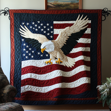 Flying Honor Quilted Blanket Bed Christmas Decor Koi Fish Merchandise - Marykun