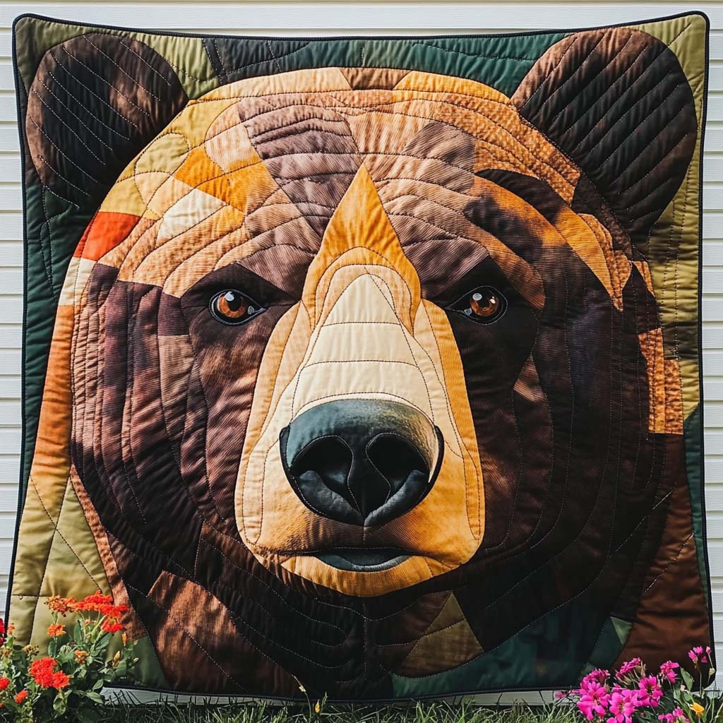 Forest Sentinel Quilted Blanket Christmas Room Decor Cool Gifts For Elephant Lovers - Marykun