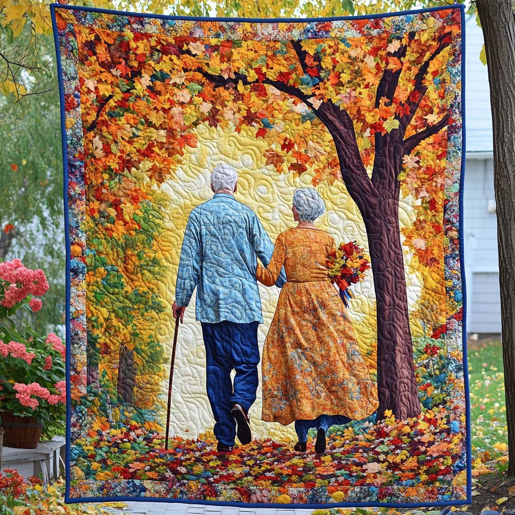 Forever Together Quilted Blanket Holiday Throw Blanket Christmas Gifts For Newlyweds - Marykun