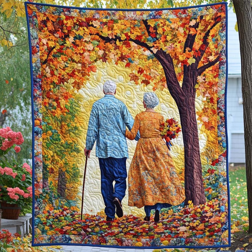 Forever Together Quilted Blanket Holiday Throw Blanket Christmas Gifts For Newlyweds - Marykun
