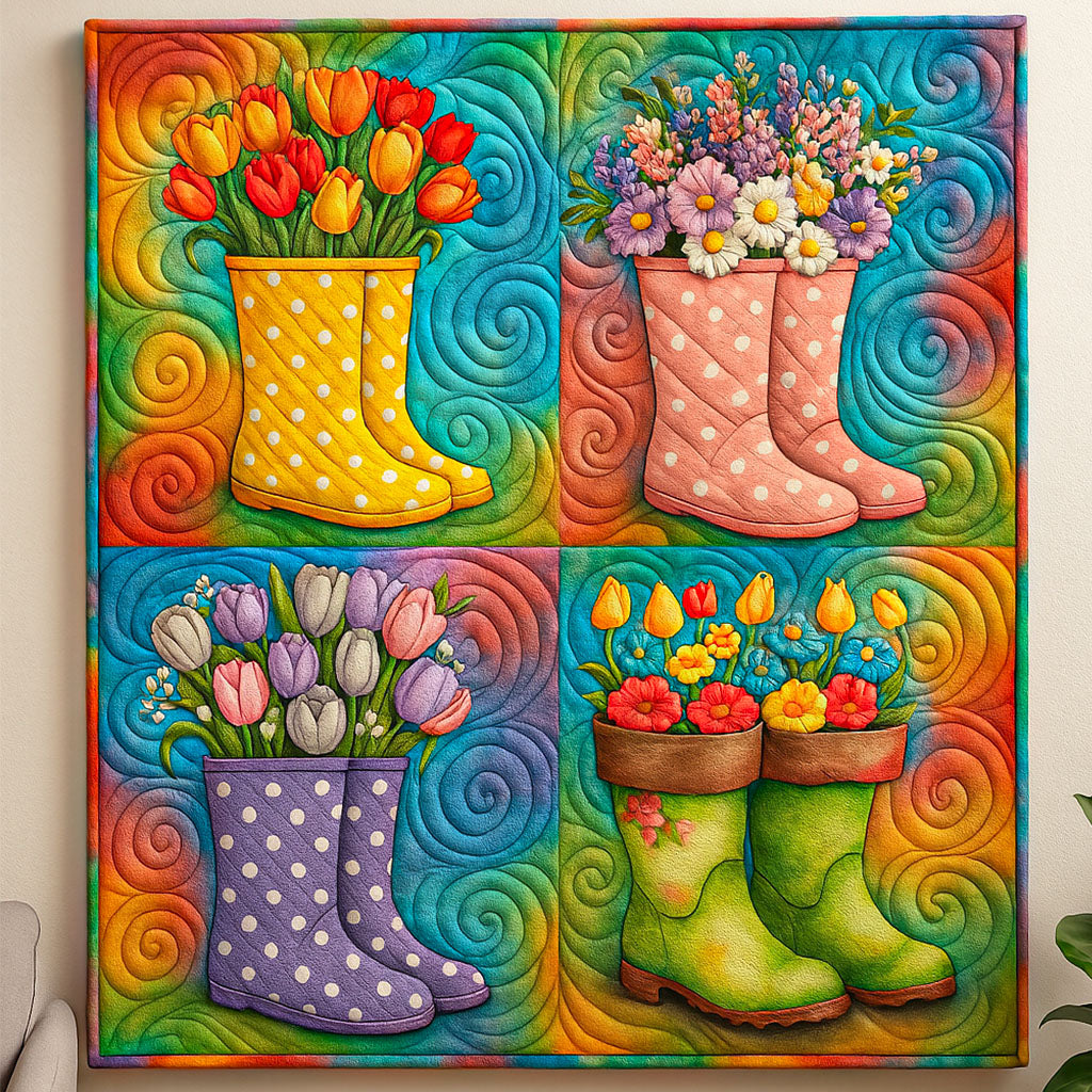 Gardener Delight Quilted Blanket Best Throw Blanket Christmas Presents For Farmers - Marykun