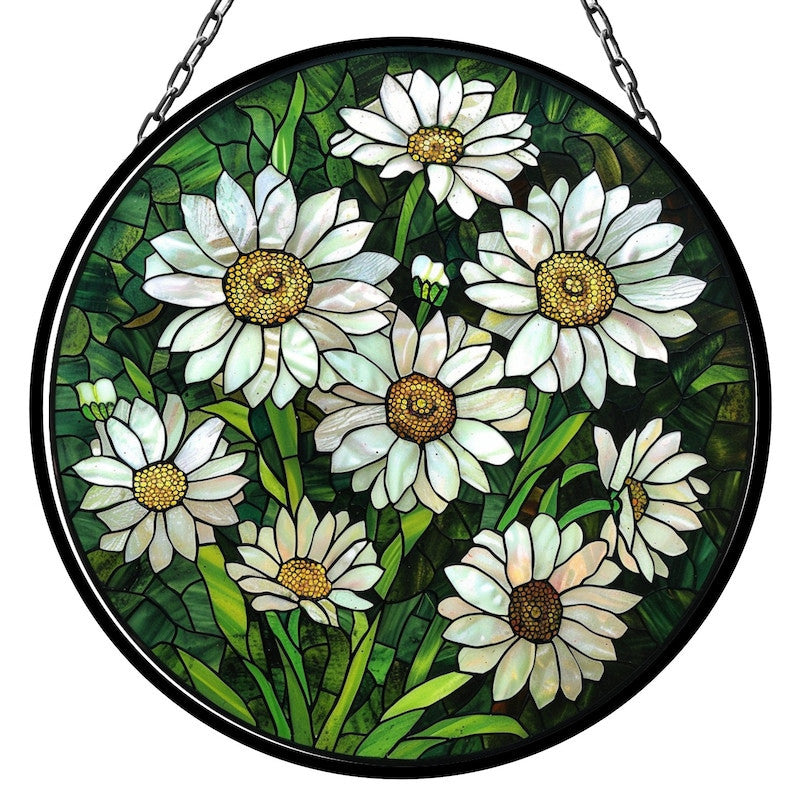 Daisy April Beautiful Birth Month Suncatcher for Mothers Day Birthday Gift for Her Mom Wife Mother Grandmother