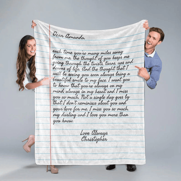 Grandma Blanket - Personalized Grandma Mimi Nana Handwriting Blanket Custom Blanket Personalized Blanket Anniversary Mothers Day Birthday Gift