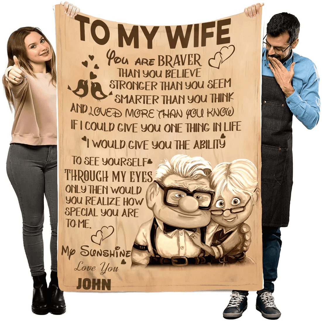 Gift For Her Wife Gifts From Husband Never Forget That I Love You Weeding Gift For Women To My Wife Super Soft Flannel Throw Blankets For Birthday Anniversary Christmas Valentines Mothers Day