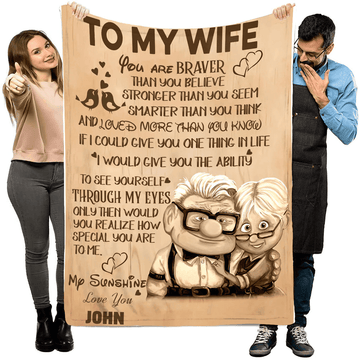 Gift For Her Wife Gifts From Husband Never Forget That I Love You Weeding Gift For Women To My Wife Super Soft Flannel Throw Blankets For Birthday Anniversary Christmas Valentines Mothers Day