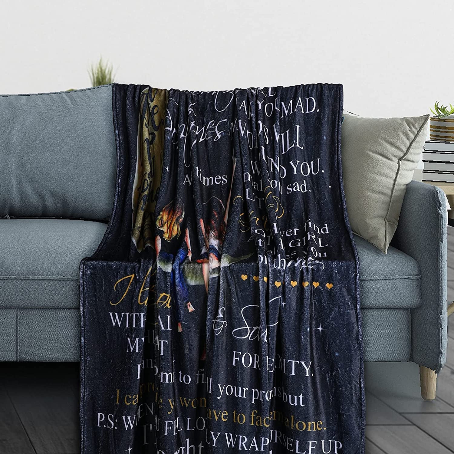 To My Sister Blanket Birthday Gifts For Sister Gifts For Women Sister Gifts For Her Birthday Mothers Day Christmas Wedding Anniversary Throw Blanket