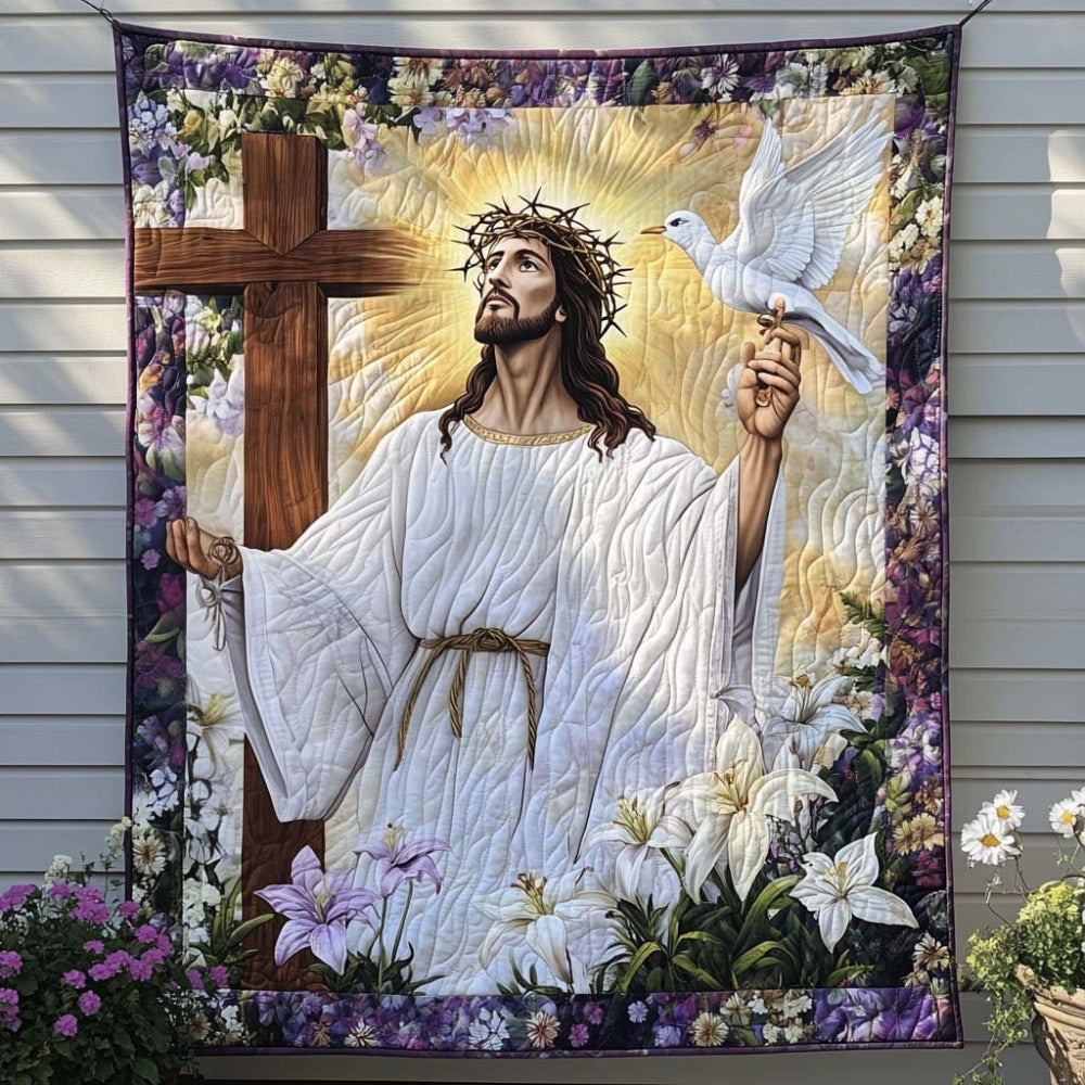 God Promise Quilted Blanket Bedroom Xmas Decor Christmas Presents For Christians - Marykun