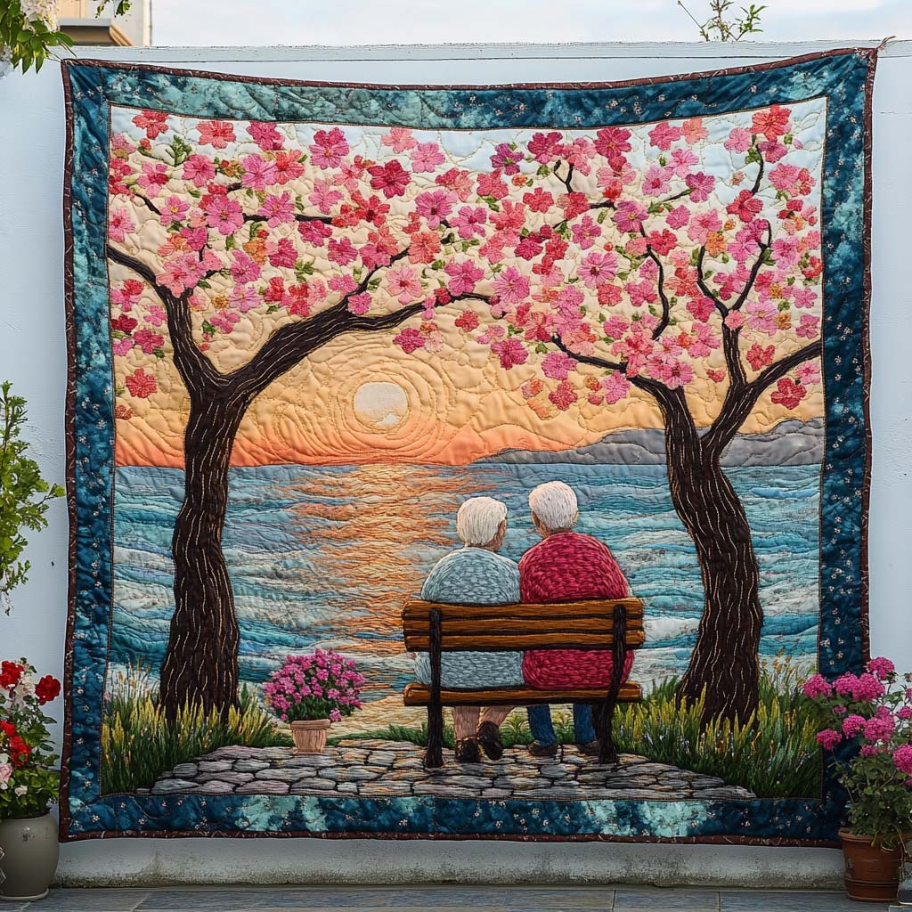 Golden Years Quilted Blanket Best Couch Throw Blanket Couple Gifts For Him - Marykun