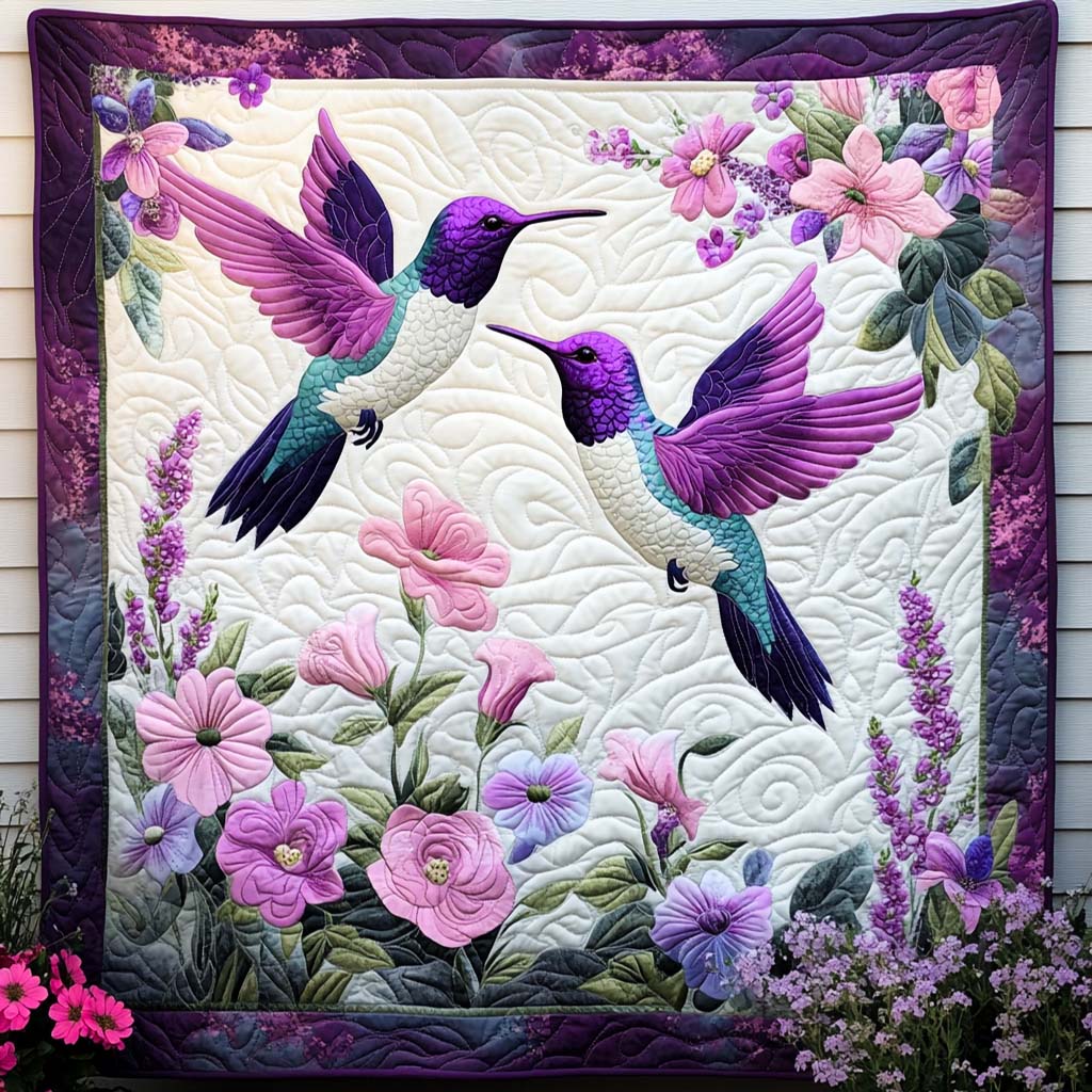 Heavenly Hummer Quilted Blanket Christmas Bedroom Decor Awesome Gifts For Dragon Lovers - Marykun