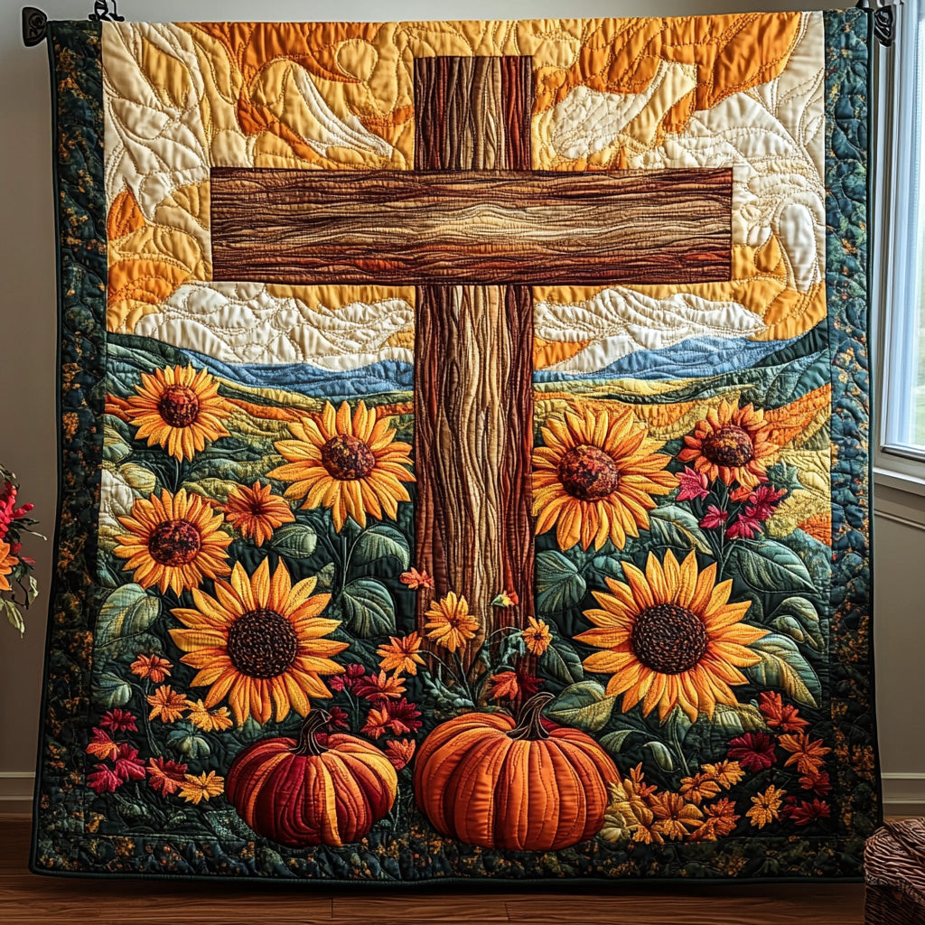 Hope in Bloom Quilted Blanket Best Throw Blanket Koi Fish Gifts For Him - Marykun