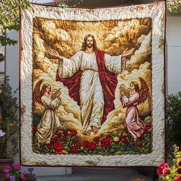 In His Light Quilted Blanket Cool Throw Blanket Unique Christian Gifts - Marykun
