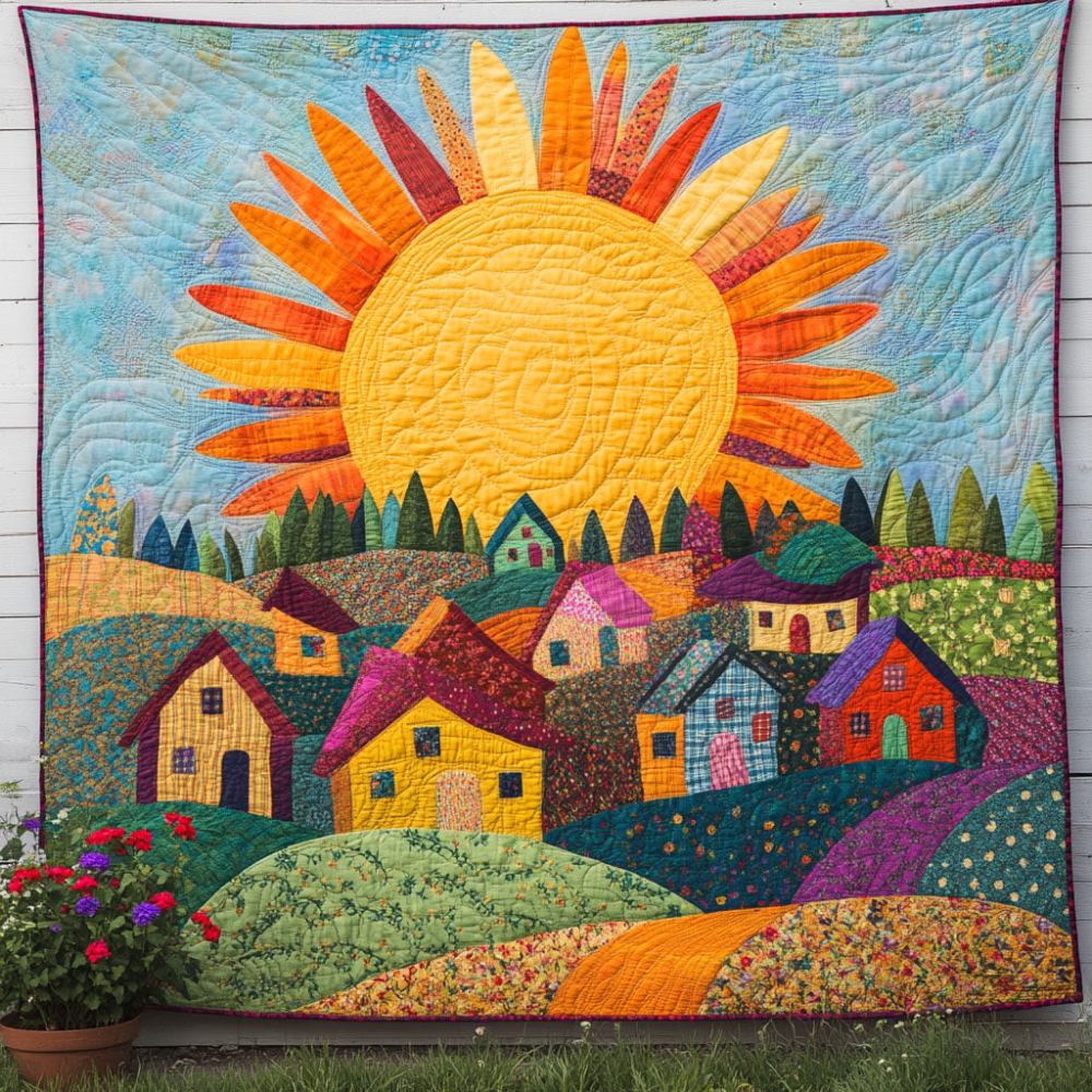 Joyful Rise Quilted Blanket Sofa Couch Throw Blanket Dragonfly Gifts For Girl - Marykun