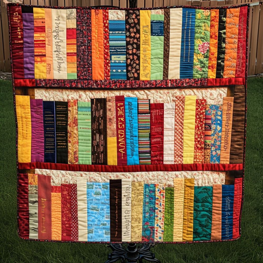 Lively Layers Quilted Blanket Winter Decor Blanket Book Presents For Him - Marykun