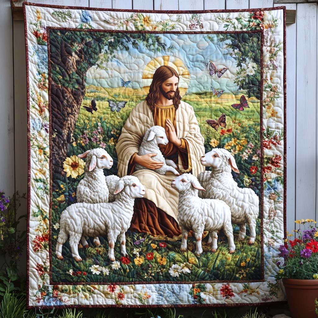 Love Like Jesus Quilted Blanket Nice Throw Blanket Best African American Gifts - Marykun