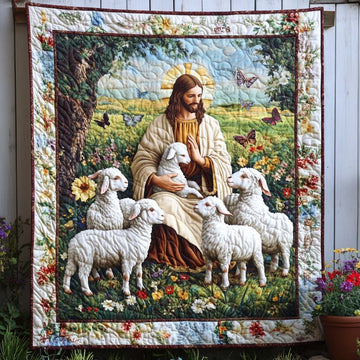 Love Like Jesus Quilted Blanket Nice Throw Blanket Best African American Gifts - Marykun