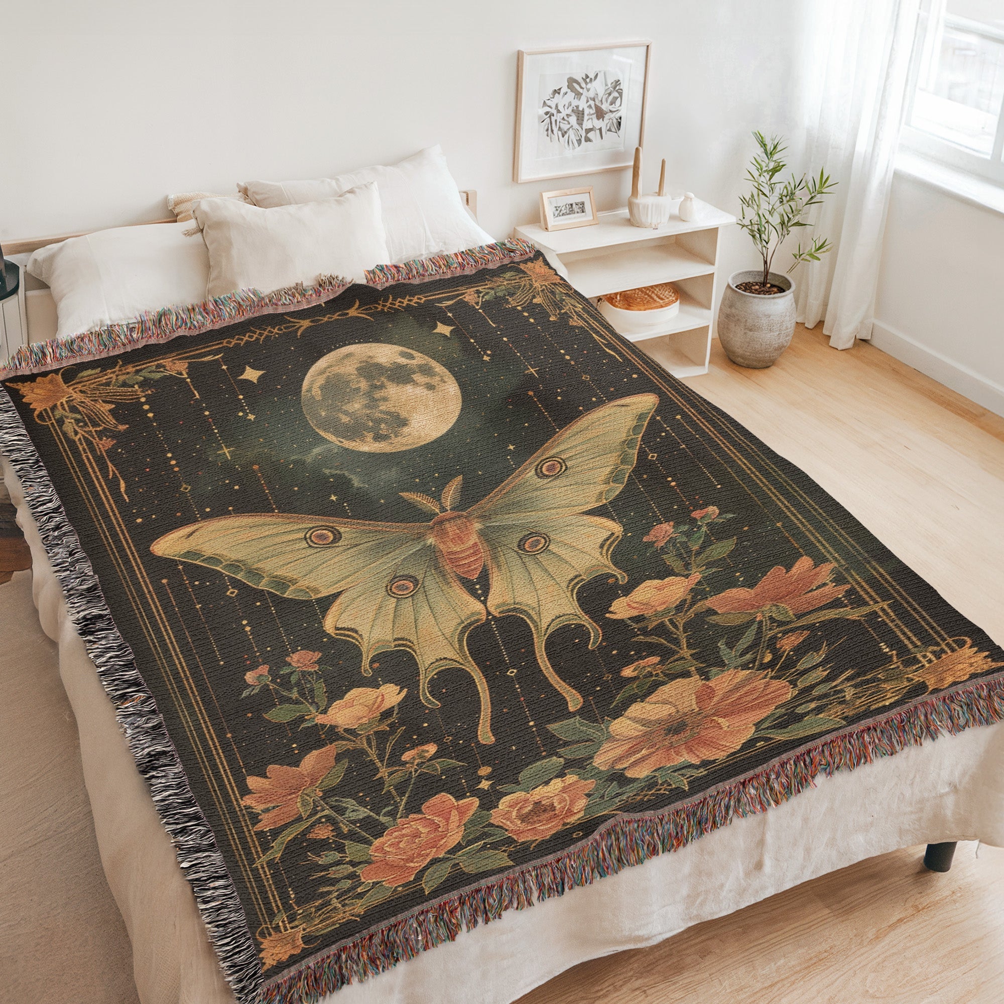 Butterfly Dream Woven Blanket
