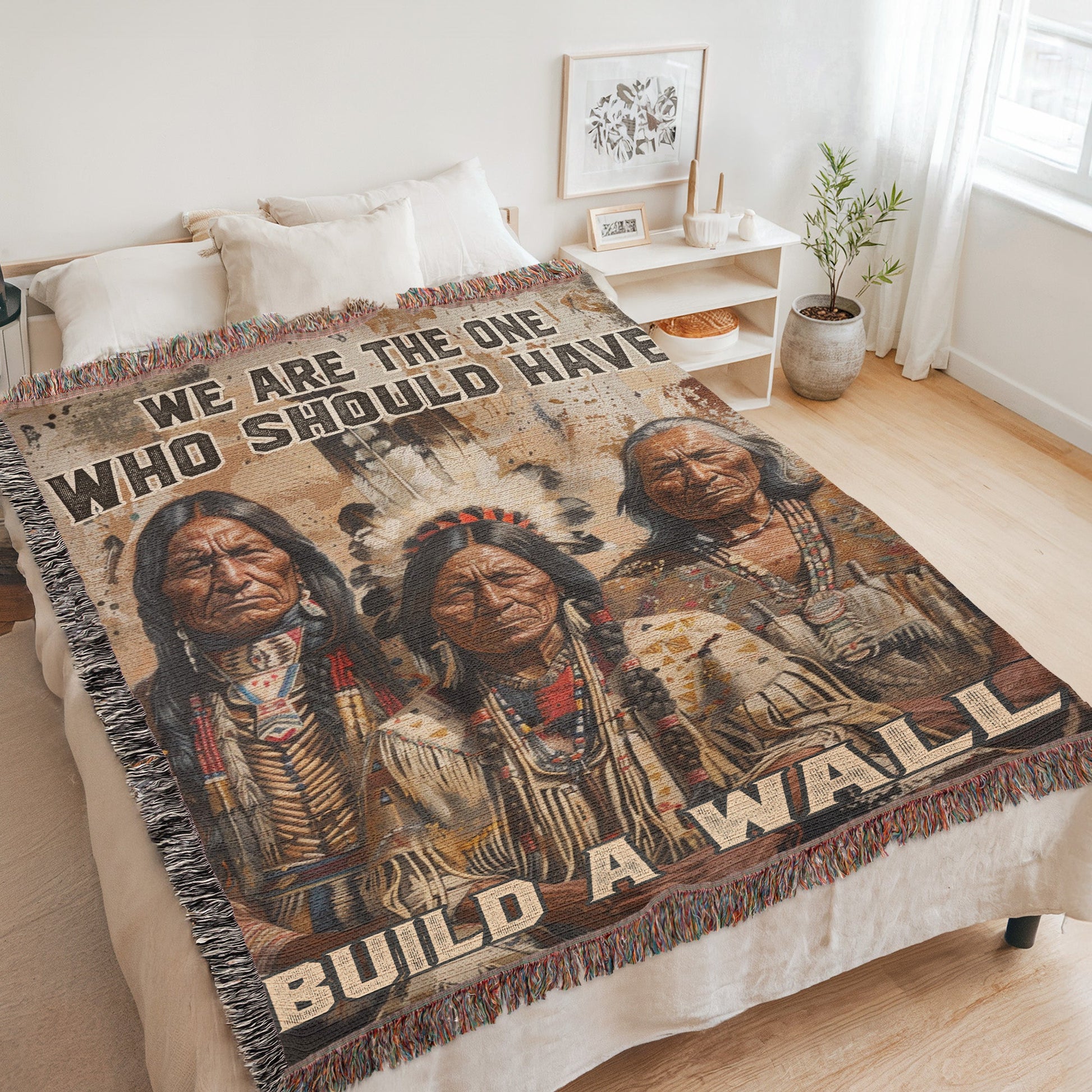 Wall of Heritage Woven Blanket