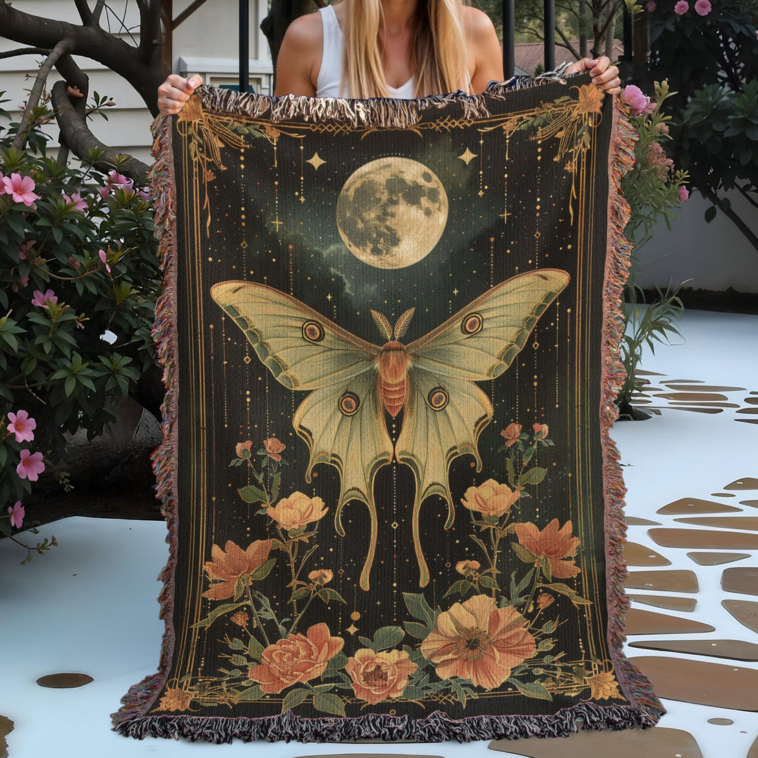 Butterfly Dream Woven Blanket