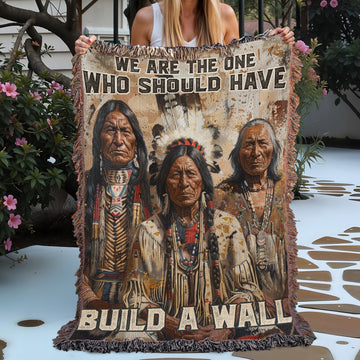 Wall of Heritage Woven Blanket