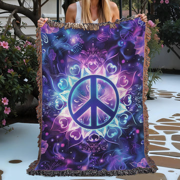 Starry Peace Miracle Woven Blanket