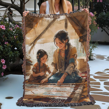 Native Weaver’s Bond Woven Blanket