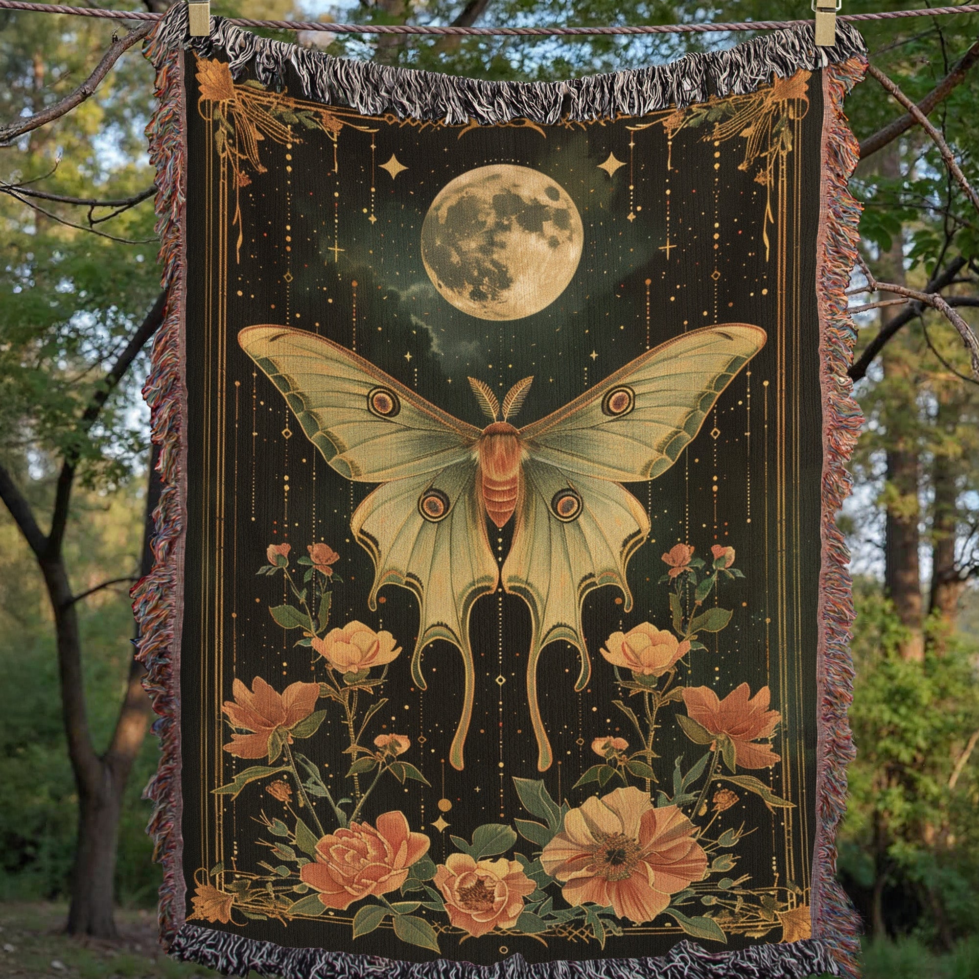 Butterfly Dream Woven Blanket