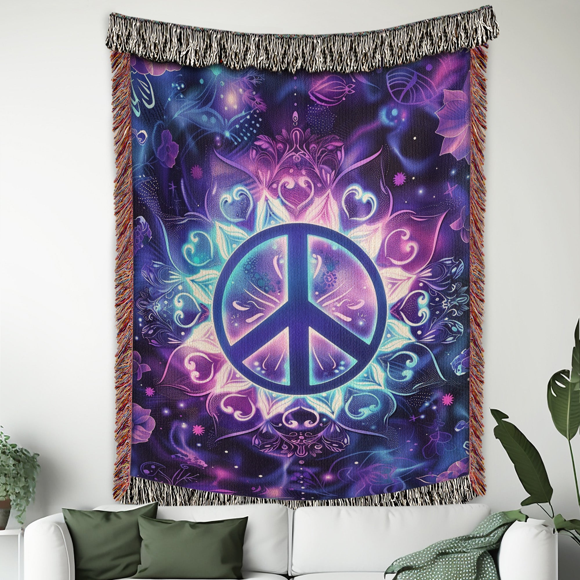 Starry Peace Miracle Woven Blanket