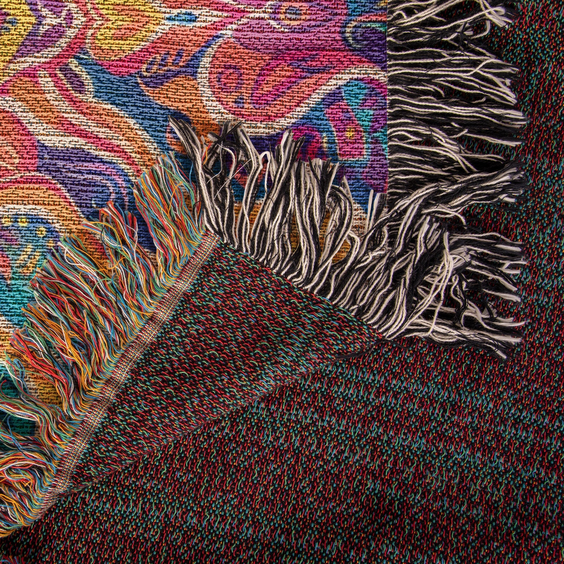 Peaceful Sun Woven Blanket