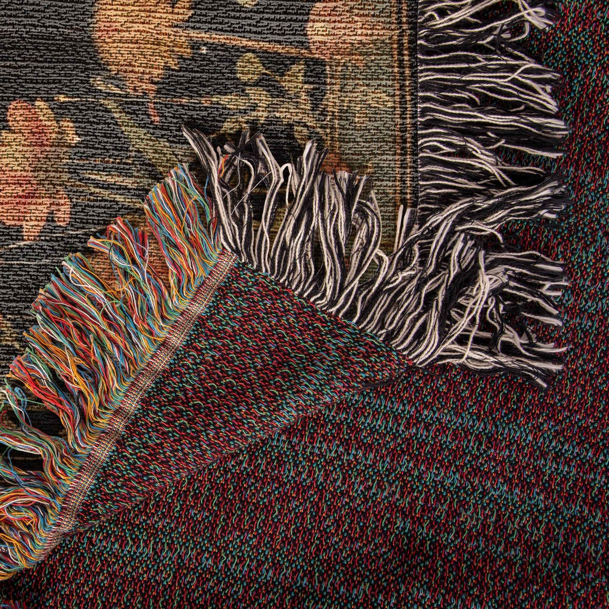 Night Garden Butterfly Cotton Blanket