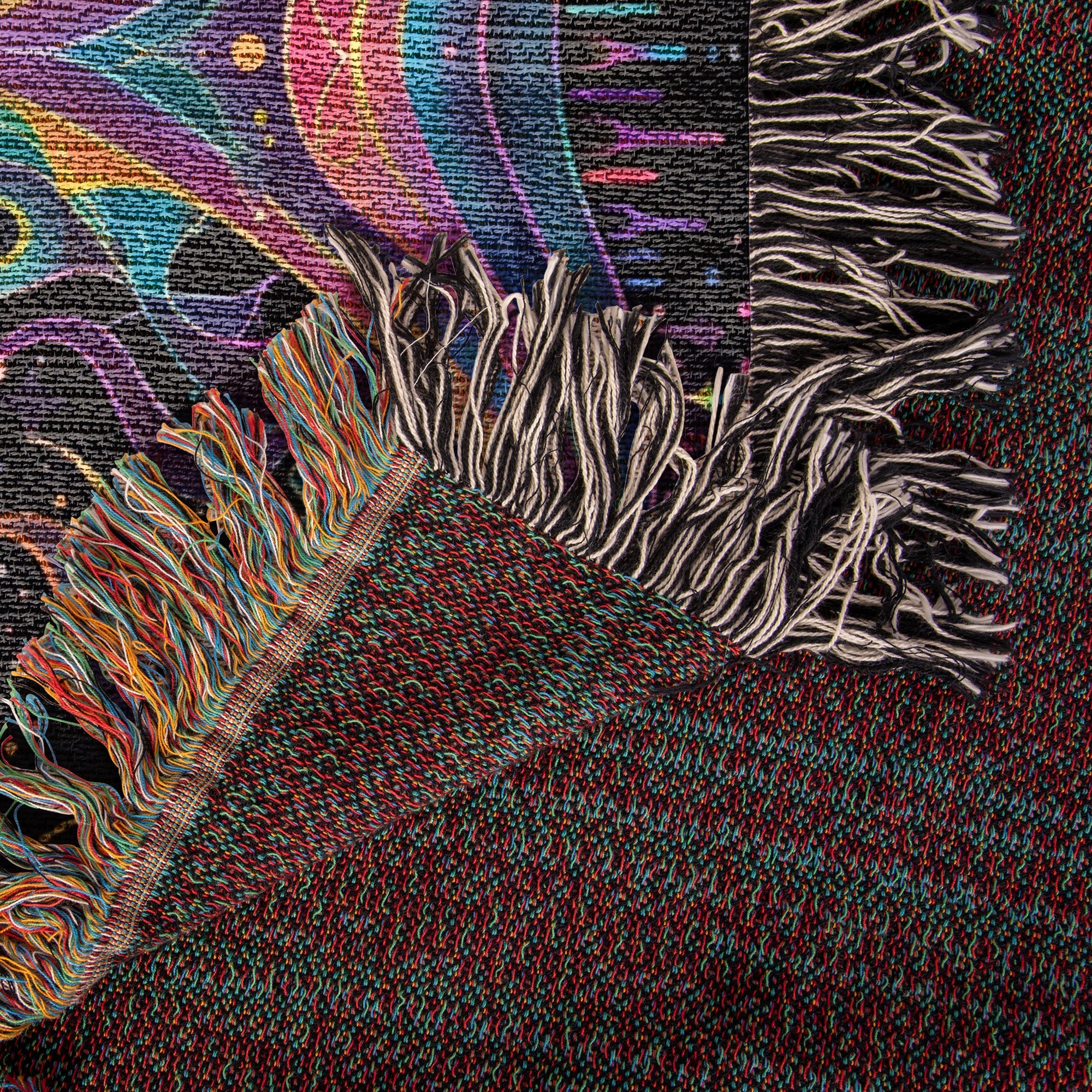 Sun Peace Woven Blanket