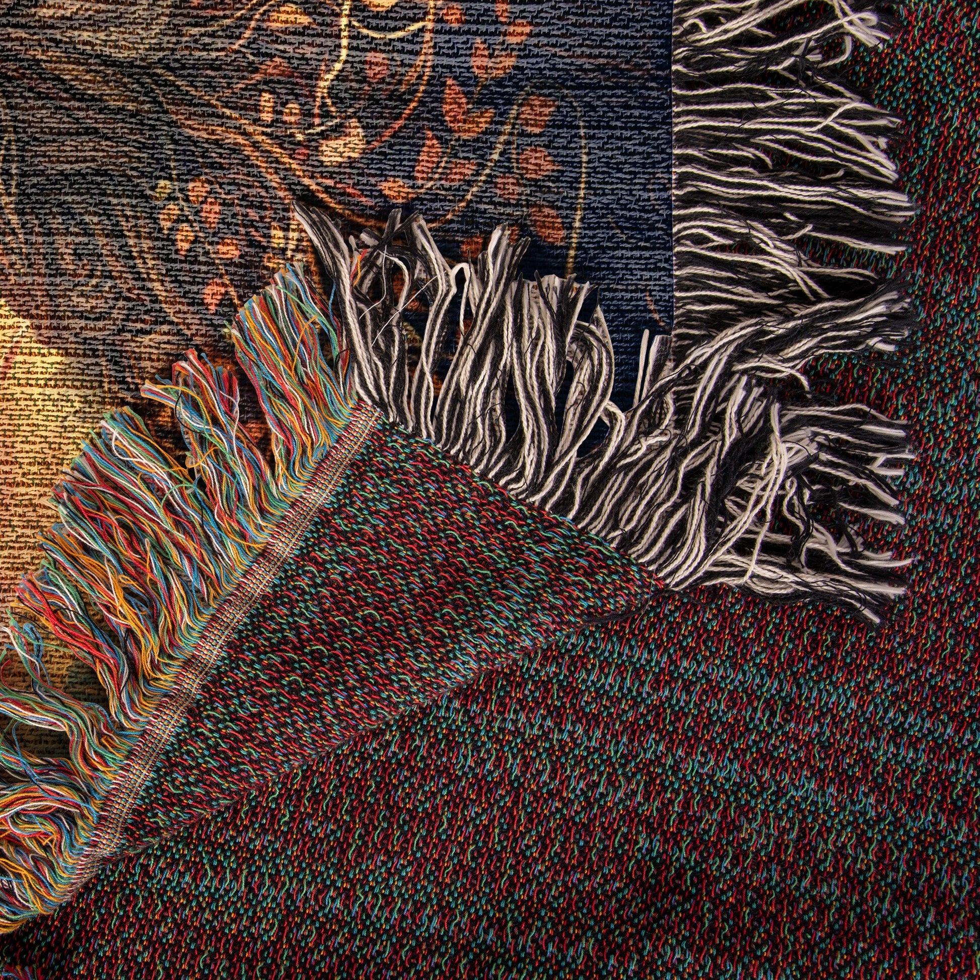 Tree of Life Woven Blanket