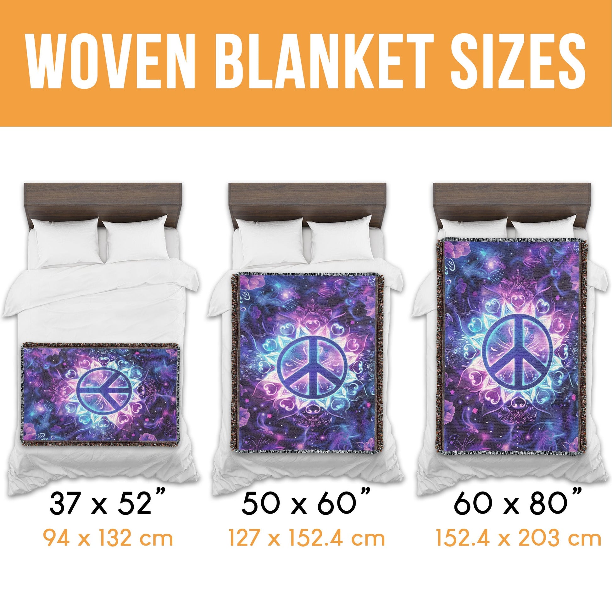 Starry Peace Miracle Woven Blanket