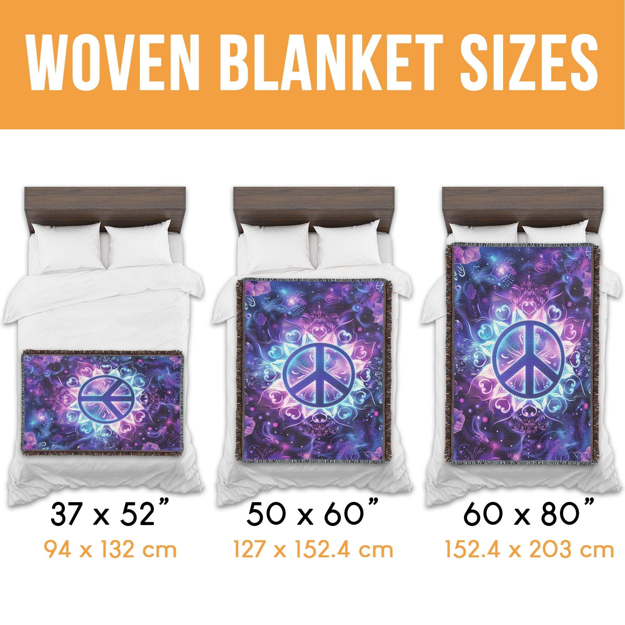 Starry Peace Miracle Woven Blanket