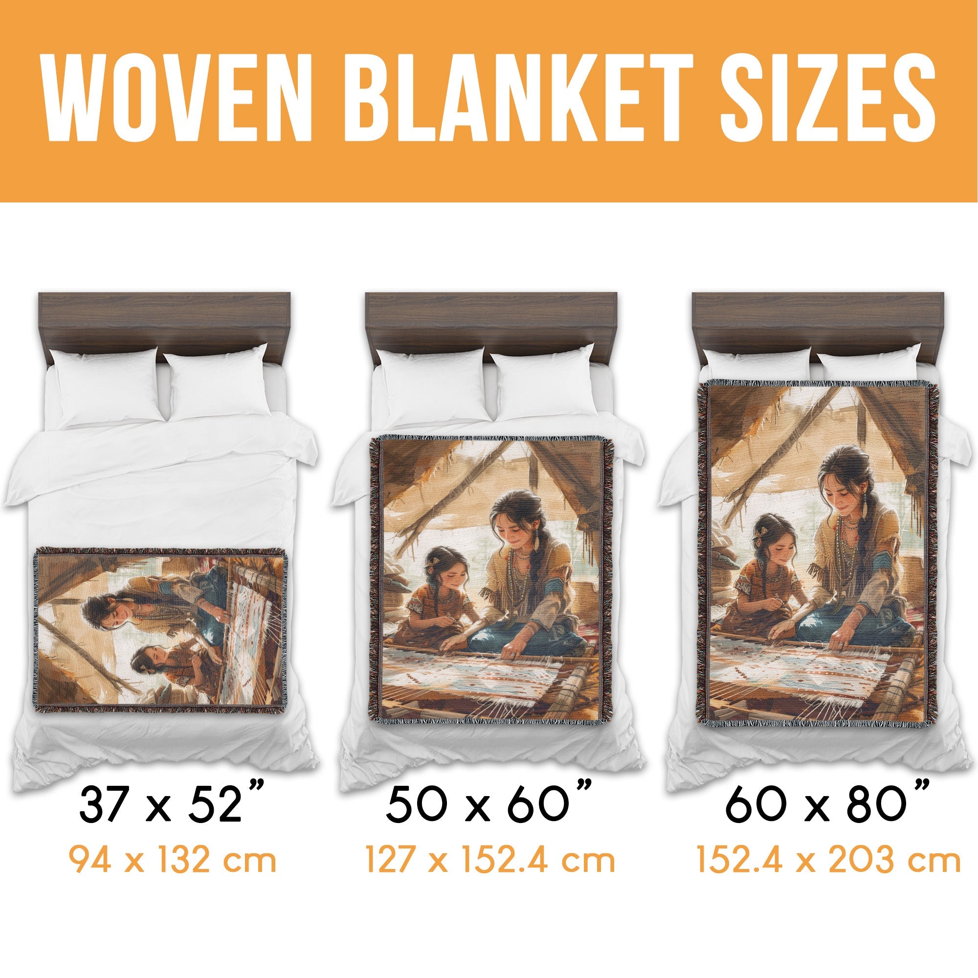 Native Weaver’s Bond Woven Blanket