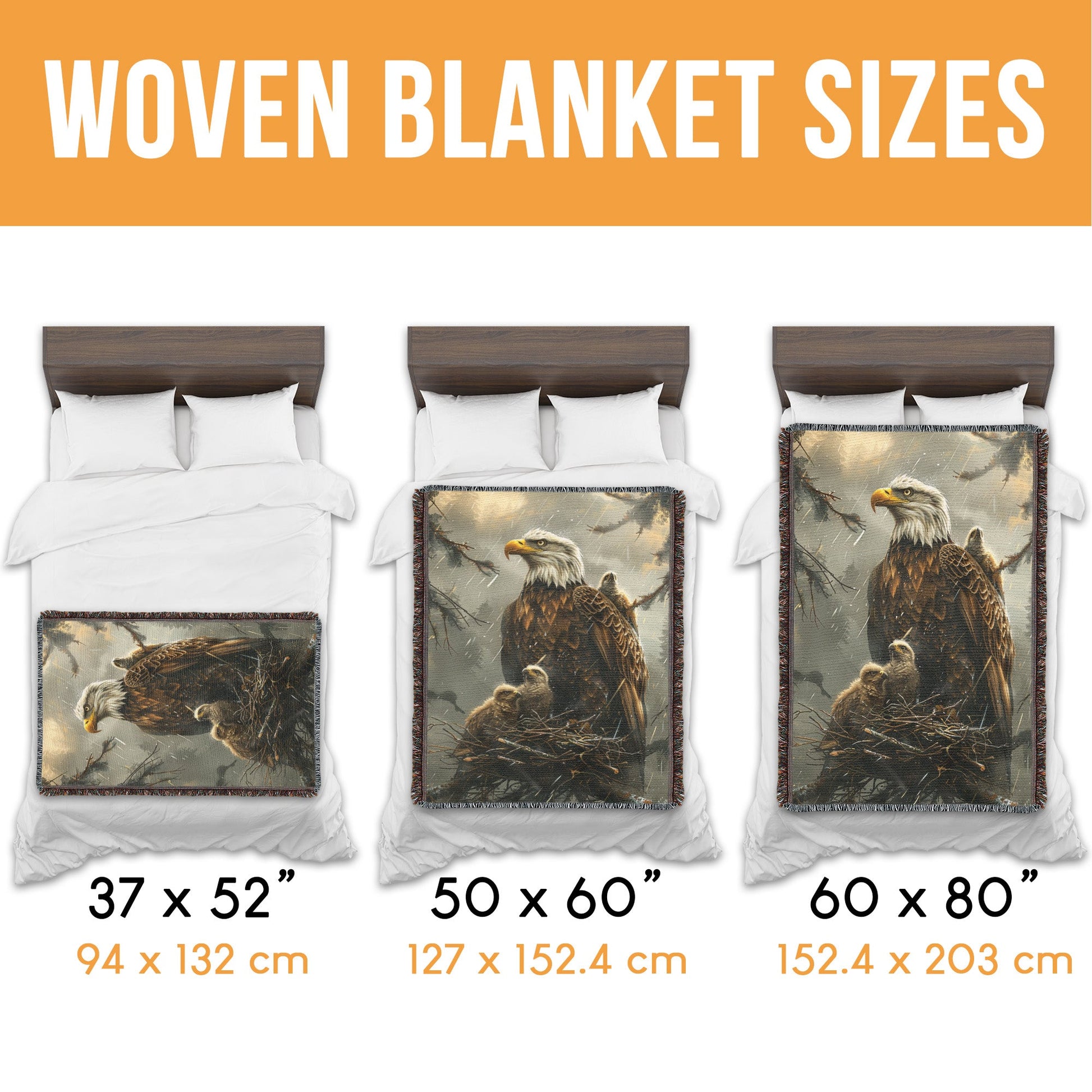 Eagle Protector Woven Blanket