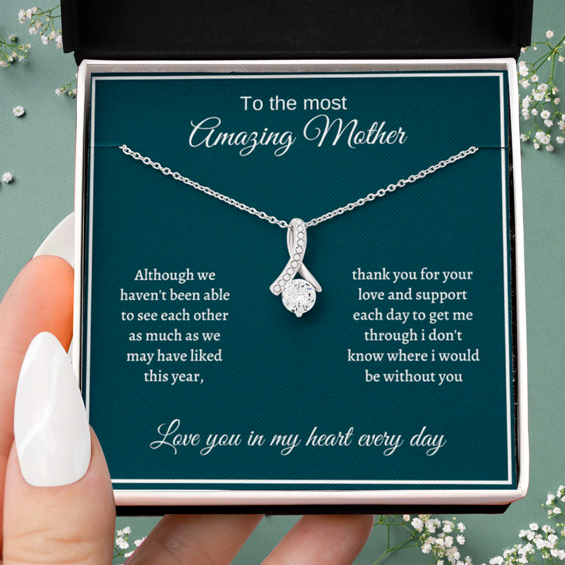 Gift for Mom- Love you in my heart everyday