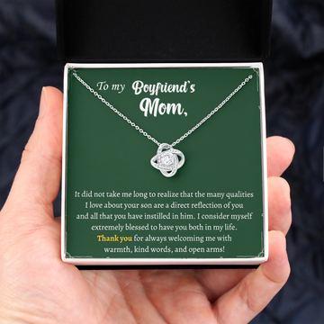 Gift for Boyfriend's Mom- Thank you for always welcoming me with warmth, kind words