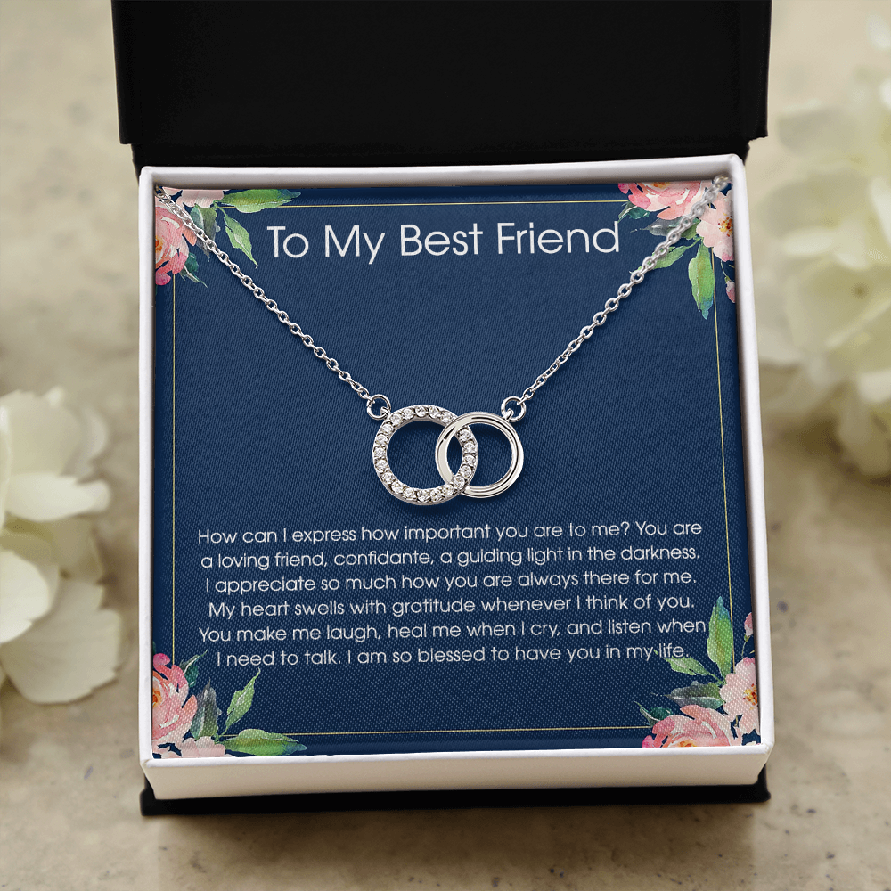 To My Best Friend Gift, Love Knot Necklace for Best Friends, Birthday Gift For Friend